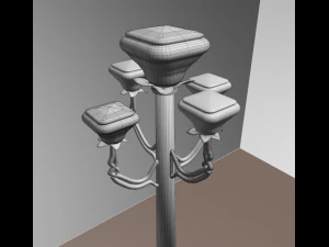 Lampione Modello 3D