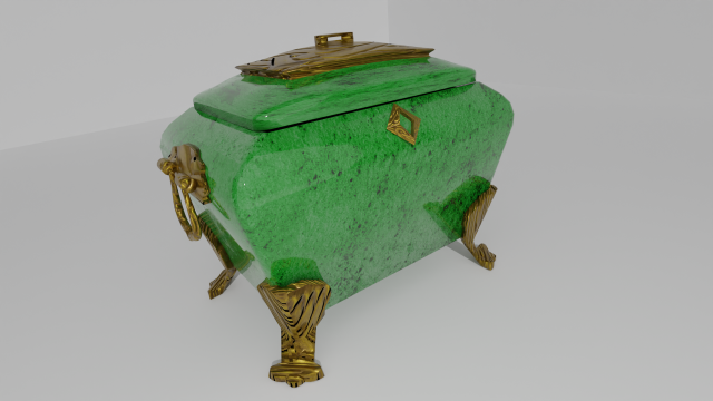 Stone box Modelo 3D .c4d .max .obj .3ds .fbx .stl .blend 