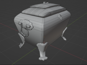 Stone box Modelo 3D