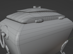 Stone box Modelo 3D