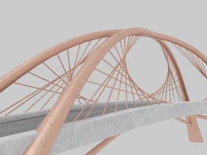 桥 3D 模型