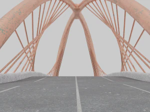 桥 3D 模型