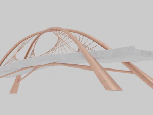 桥 3D 模型