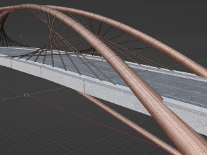 桥 3D 模型