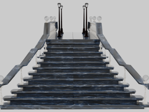 Stone bridge or porch 3D Model