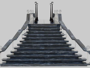 Stone bridge or porch 3D Model