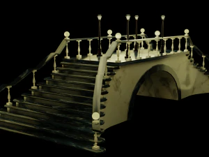 Stone bridge or porch 3D Model