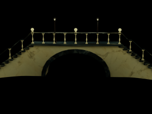 Stone bridge or porch 3D Model