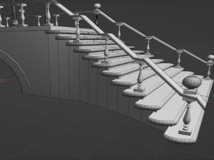 Stone bridge or porch 3D Model