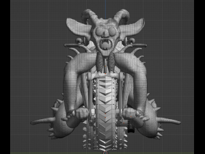Motorcycle Chimera 3D Model