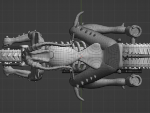 Motorcycle Chimera 3D Model