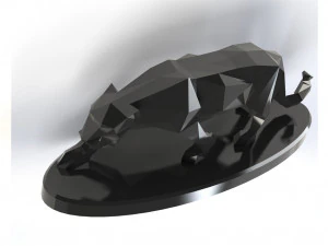 pantera dekoratif Model 3D