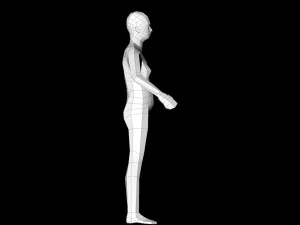 simple man 3D Model