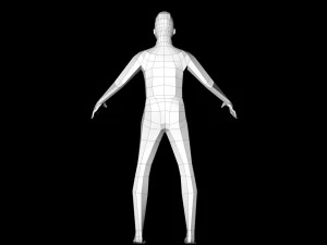 simple man 3D Model