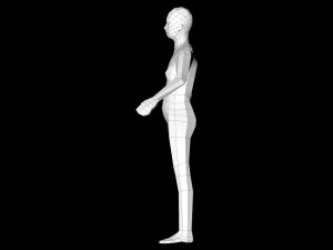 simple man 3D मॉडल