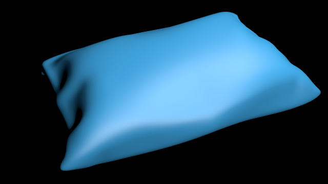 pillow 3D 模型 .c4d .max .obj .3ds .fbx .stl .blend