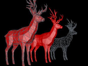 deer 3Dモデル