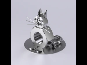 cat figure 3D Model