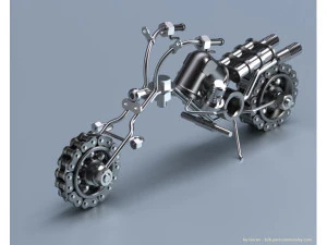 figura meccanica dell'elicottero Modello 3D