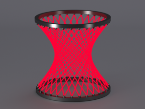 hyperboloid 3D Model