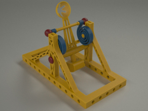 catapult toy 2 Modèle 3D