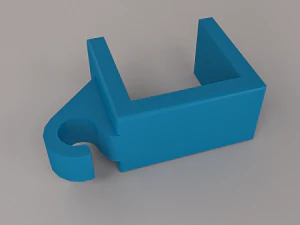 书桌挂钩 3D 模型