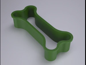 tagliabiscotti con osso Modello 3D