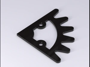 gear quarter decoration 3D Model