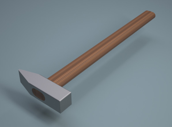 hammer 3D प्रिंट मॉडल .c4d .max .obj .3ds .fbx .stl .blend 
