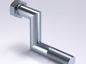 이동된 구멍을 위한 특수 나사 3D 모델