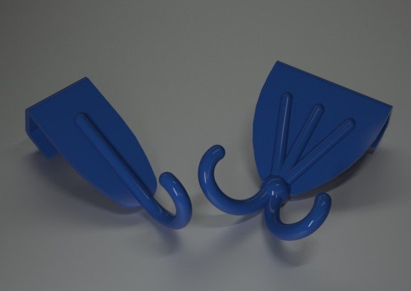 door hanger - single 3D 프린트 모델 .c4d .max .obj .3ds .fbx .stl .blend 