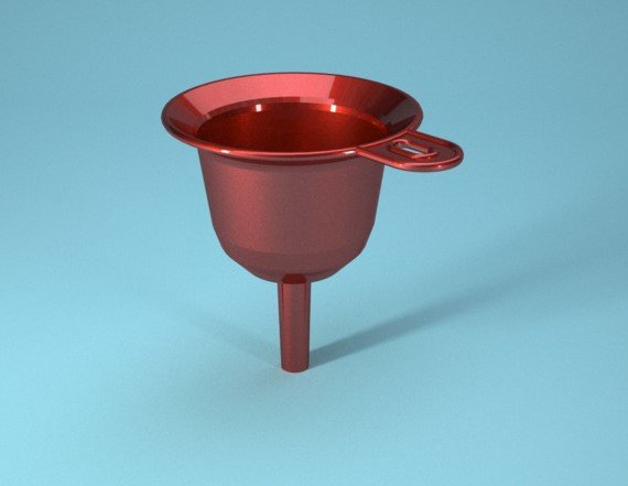 funnel Modelo 3D .c4d .max .obj .3ds .fbx .stl .blend 