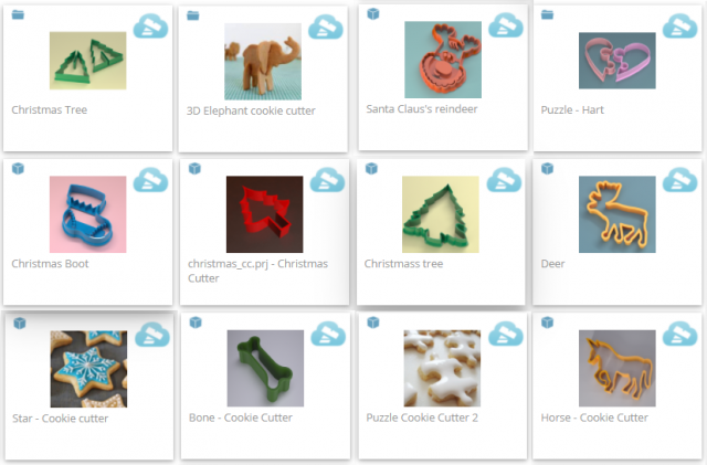 cookie cutters 3D Print Model .c4d .max .obj .3ds .fbx .stl .blend 