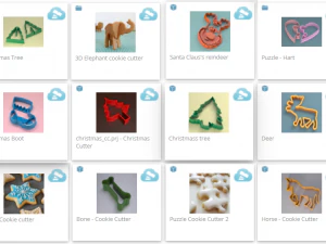 cookie cutters 3D 打印模型