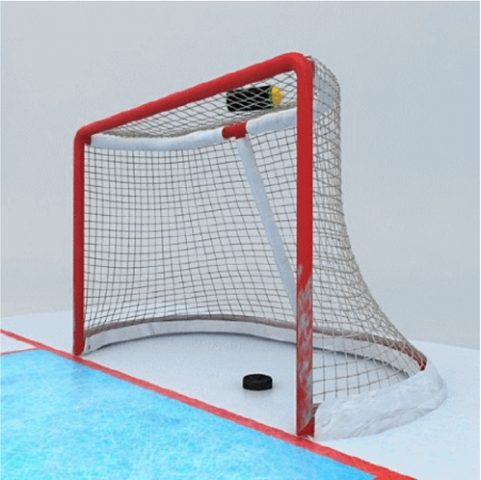 hockey goal Model 3D .c4d .max .obj .3ds .fbx .stl .blend 
