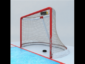 hockey goal 3D Model