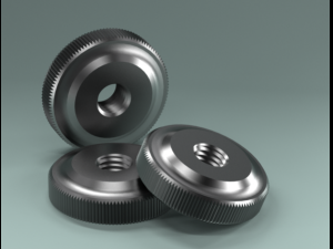 M10 DIN 467 bolt 3D Модель