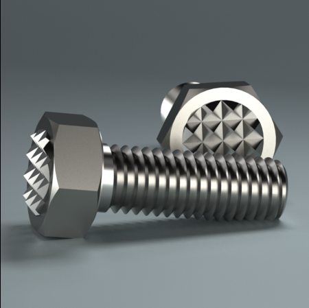 Hexagonal Gripper M8 Model 3D .c4d .max .obj .3ds .fbx .stl .blend 