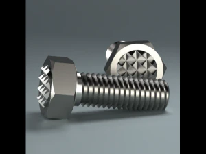 육각 그리퍼 M8 3D 모델