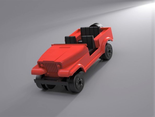 Jeep CJ7 Modelo 3D .c4d .max .obj .3ds .fbx .stl .blend 