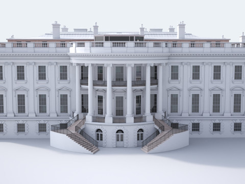 The White House 3D Model