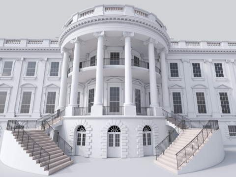 The White House 3D Model
