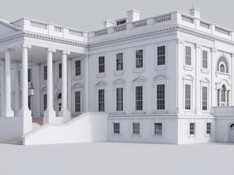 The White House 3D Model