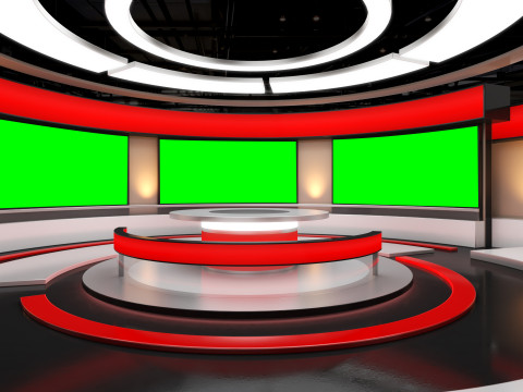 TV Virtual Studio 3Dモデル