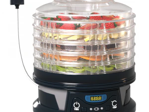 电动水果烘干机 3D 模型