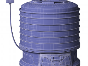 electric fruit dryer machine 3D 模型