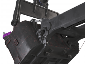 excavator ph 4100xpc ac electric rope shovel Model 3D