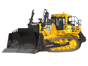 Гусеничный бульдозер Komatsu D375A-8 3D Модель