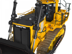 komatsu d375a-8 crawler dozer 3D 모델