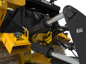 komatsu d375a-8 crawler dozer 3D 모델
